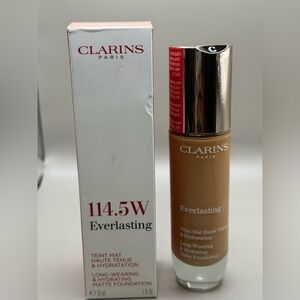 Clarins Everlasting Foundation - 114.5W Tan